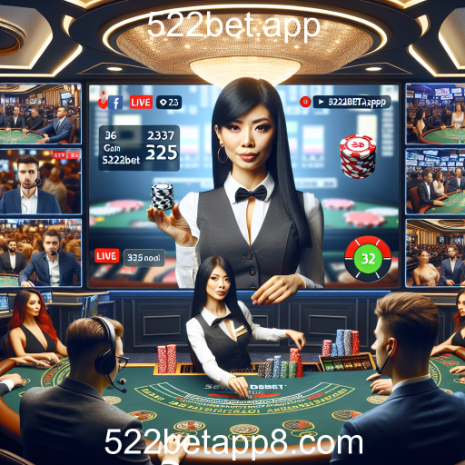 A Experiência do Live Casino no 522bet.app